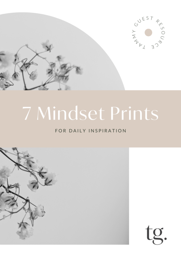 Mindset Prints Workbook